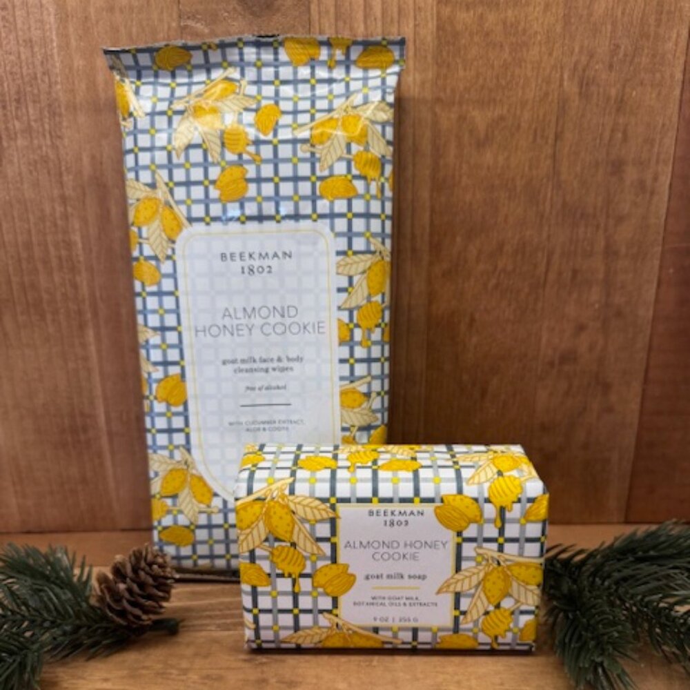 Beekman 1802- Almond Honey Cookie Wipes & Milk Sopa